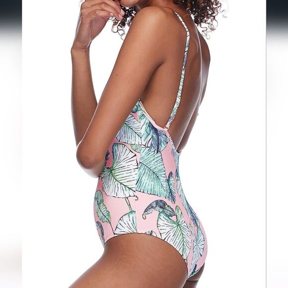 EIDON  Women's Standard Allie One Piece Tank Style Swimsuit size Small - Picture 4 of 5